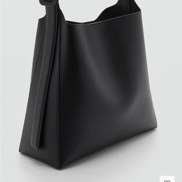 Mango Shopper Tote Bag with Buckle NWT - Picture 1 of 8